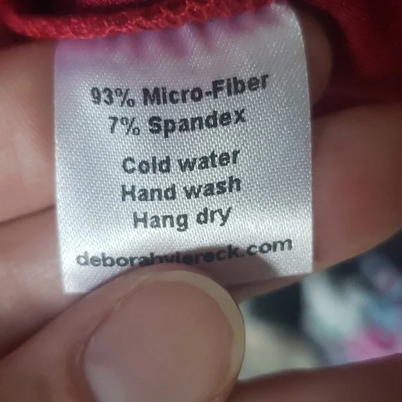 Viereck Wine Crushed Velvet Dress. Size Large. - Picture 8 of 8